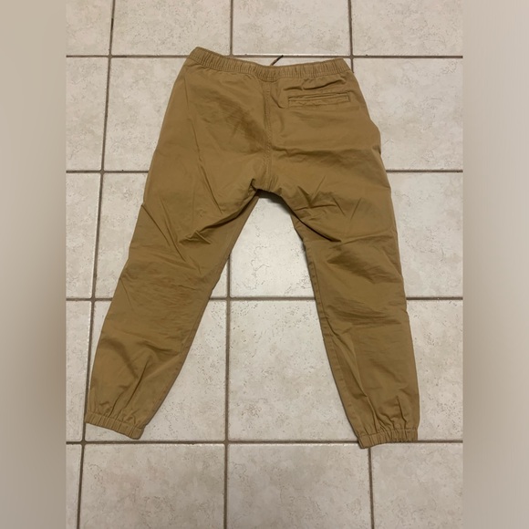 Mens Small Gap Twill Weave Cotton Chino Joggers Pants - Picture 2 of 2